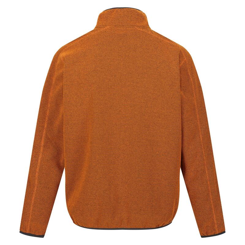 Heren Kinwood Full Zip Fleecejack (Oranje peper)