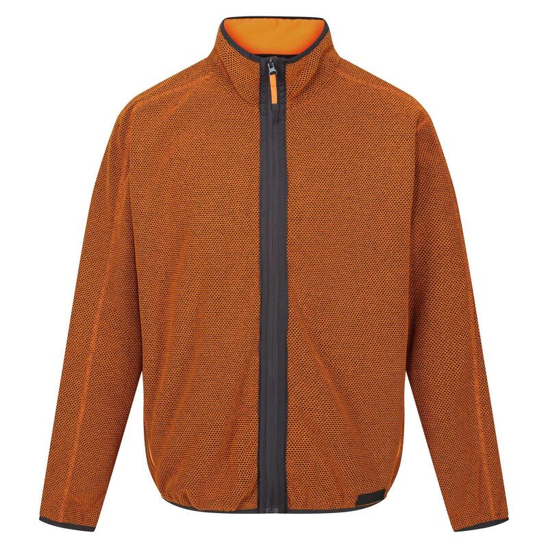 Heren Kinwood Full Zip Fleecejack (Oranje peper)