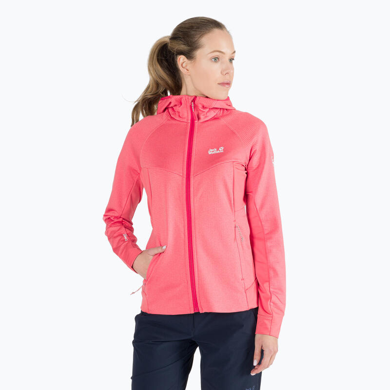 Jack Wolfskin Hydro Grid jacheta fleece pentru femei Jack Wolfskin Hydro Grid