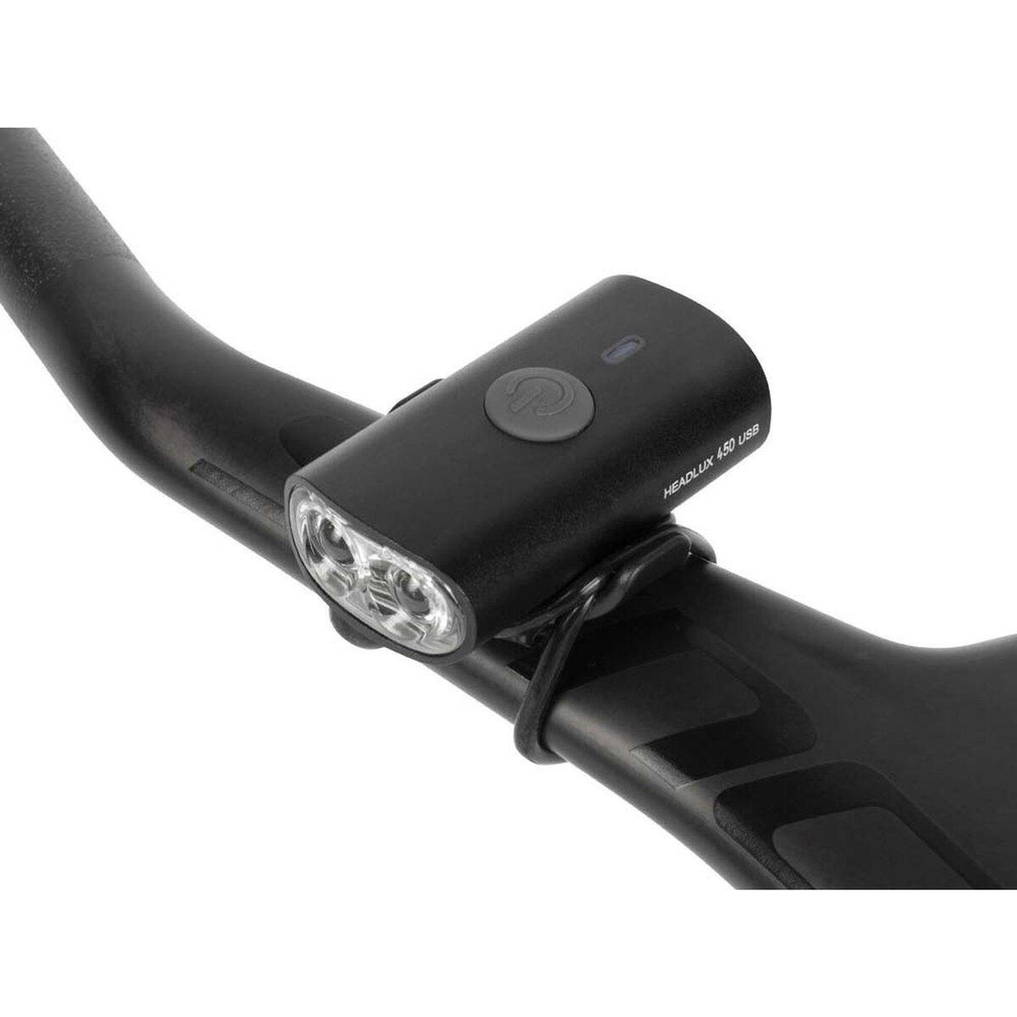 Topeak Illuminazione anteriore HeadLux 450 USB