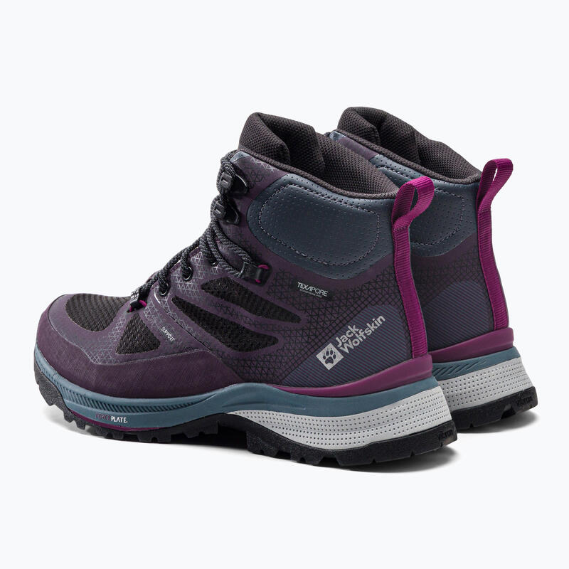 Bocanci de trekking pentru femei Jack Wolfskin Force Striker Texapore Mid