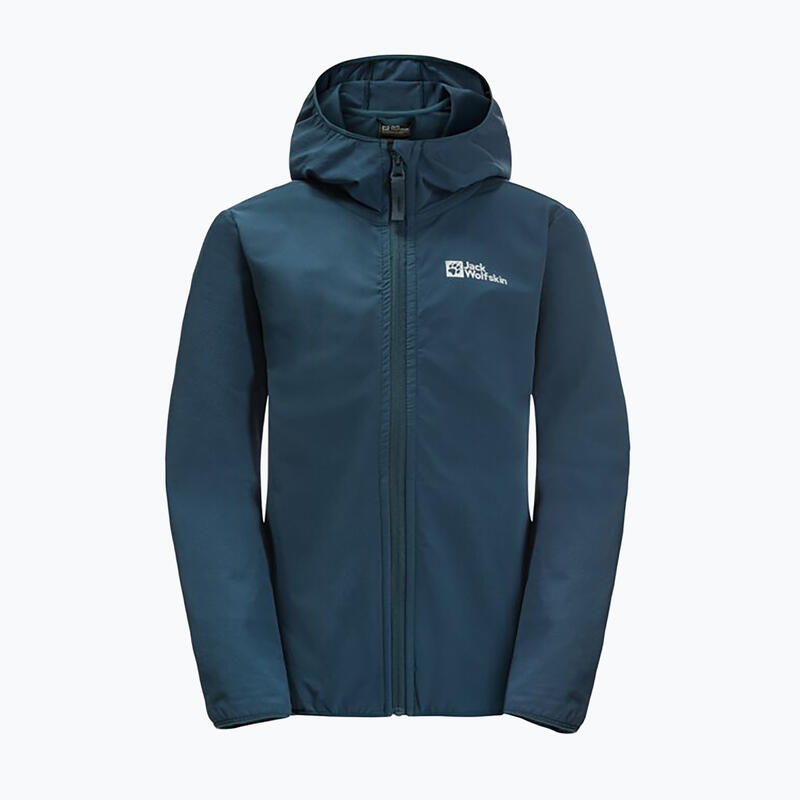 Jack Wolfskin Solyd gyermek softshell dzseki