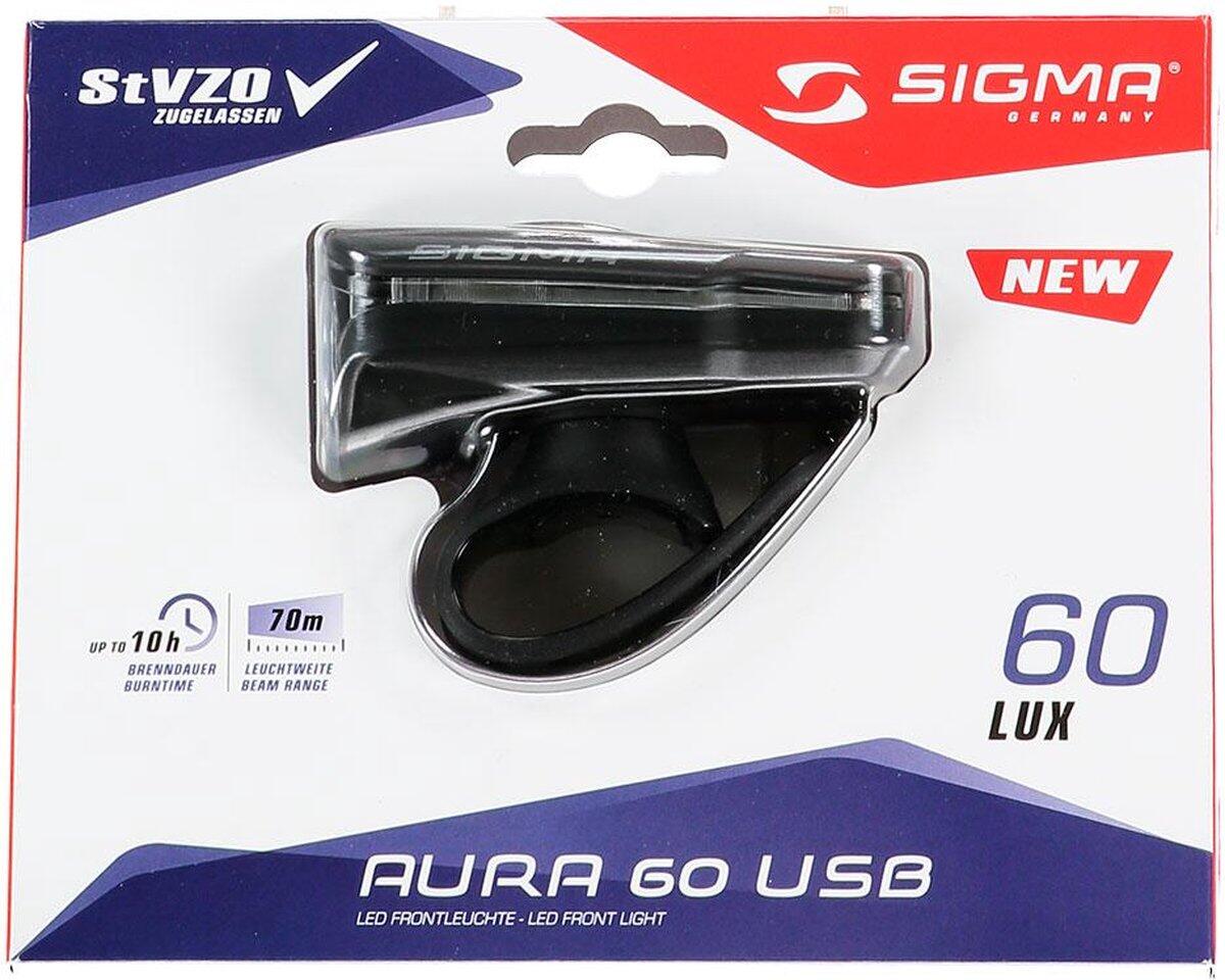 Sigma Aura 60L Headlight with Handlebar mount 2/5