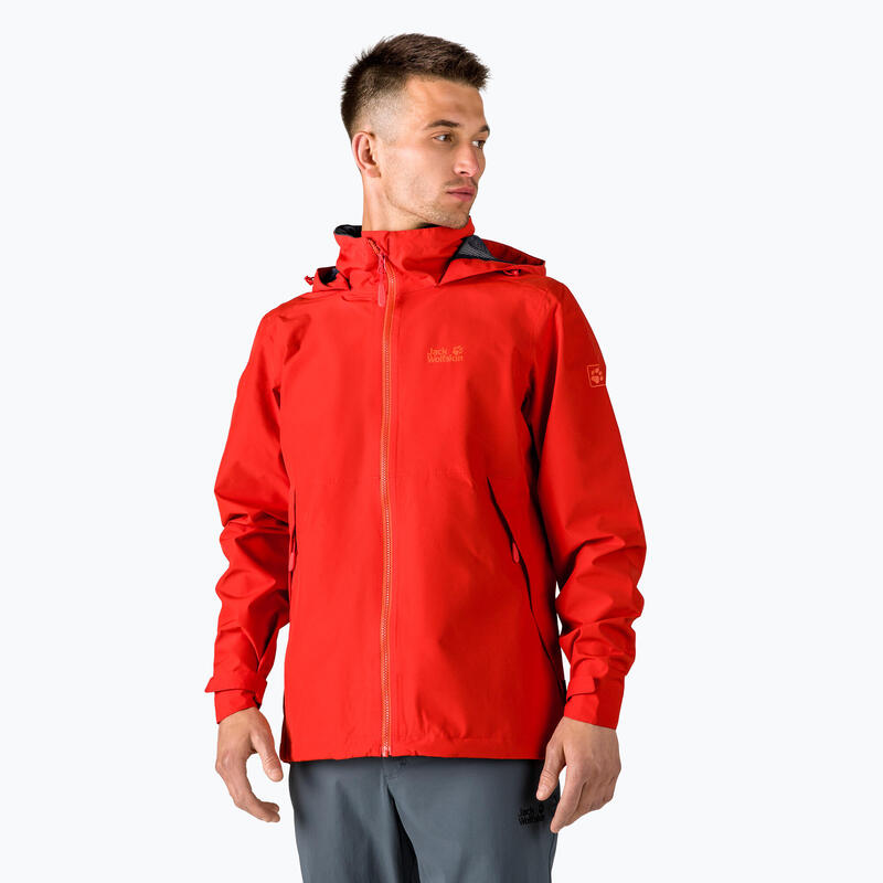 Jack Wolfskin Evandale hardshelljas voor heren