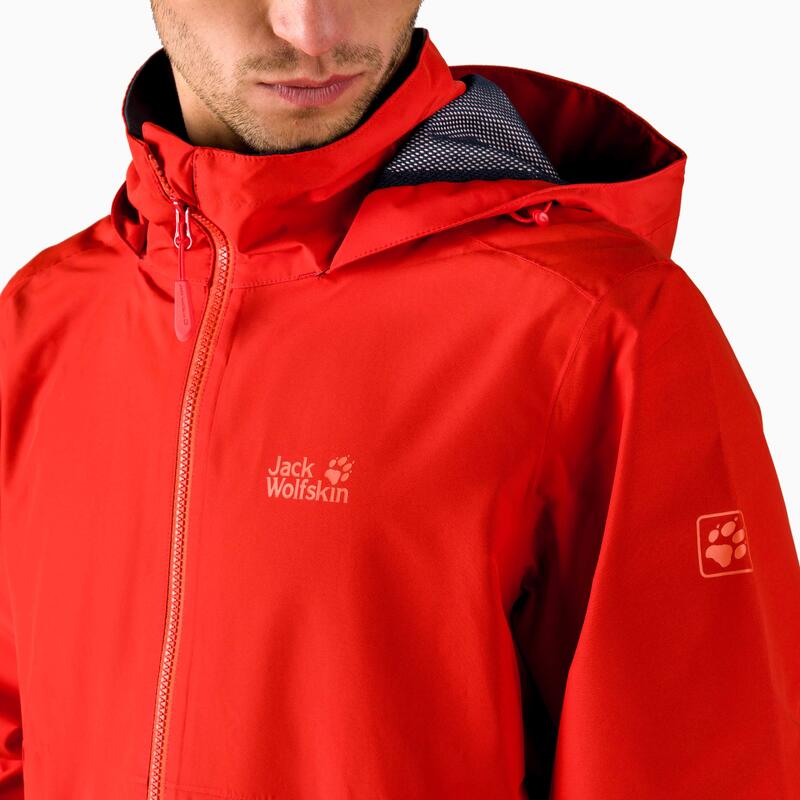 Jack Wolfskin Evandale hardshelljas voor heren