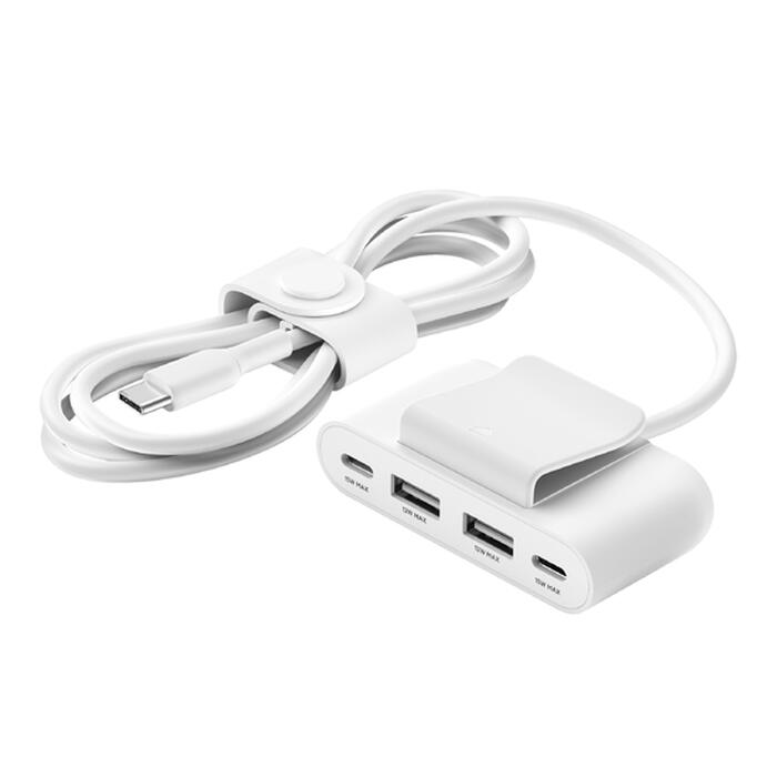 BELKIN - Prolongateur d'alimentation 4 ports USB 2m blanc 5/5