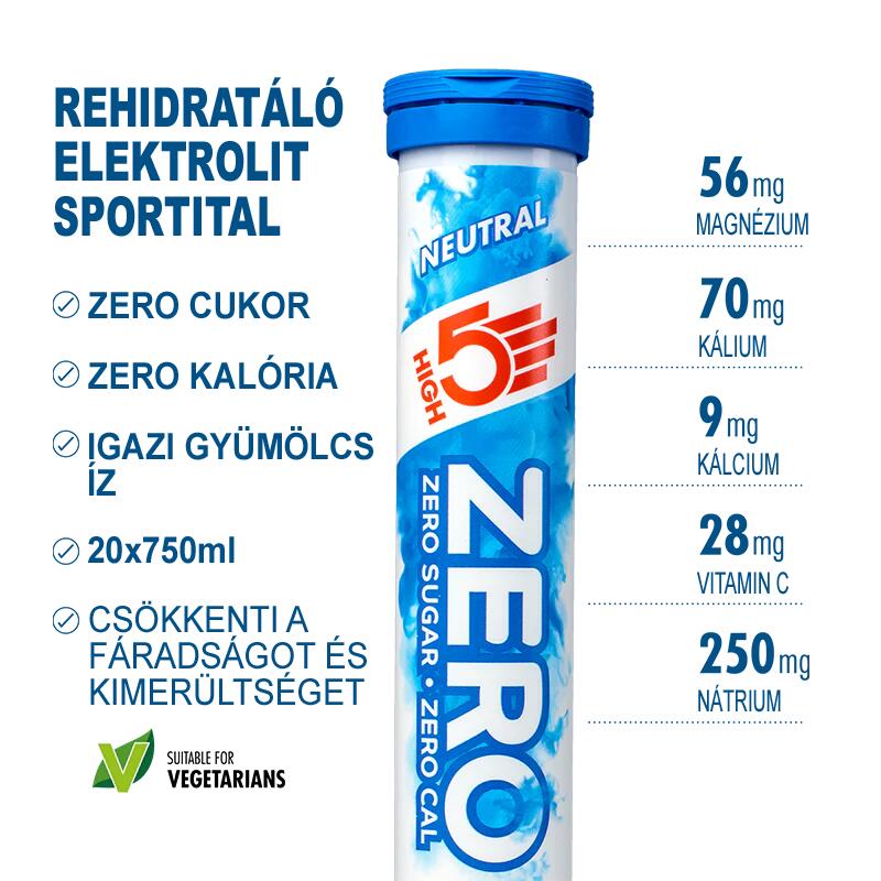 ZERO Sport Electrolyte pezsgőtabletta 20db, Ízmentes