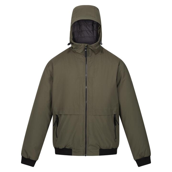 Mens Renly Hooded Waterproof Jacket (Burnt Henna) REGATTA - Decathlon