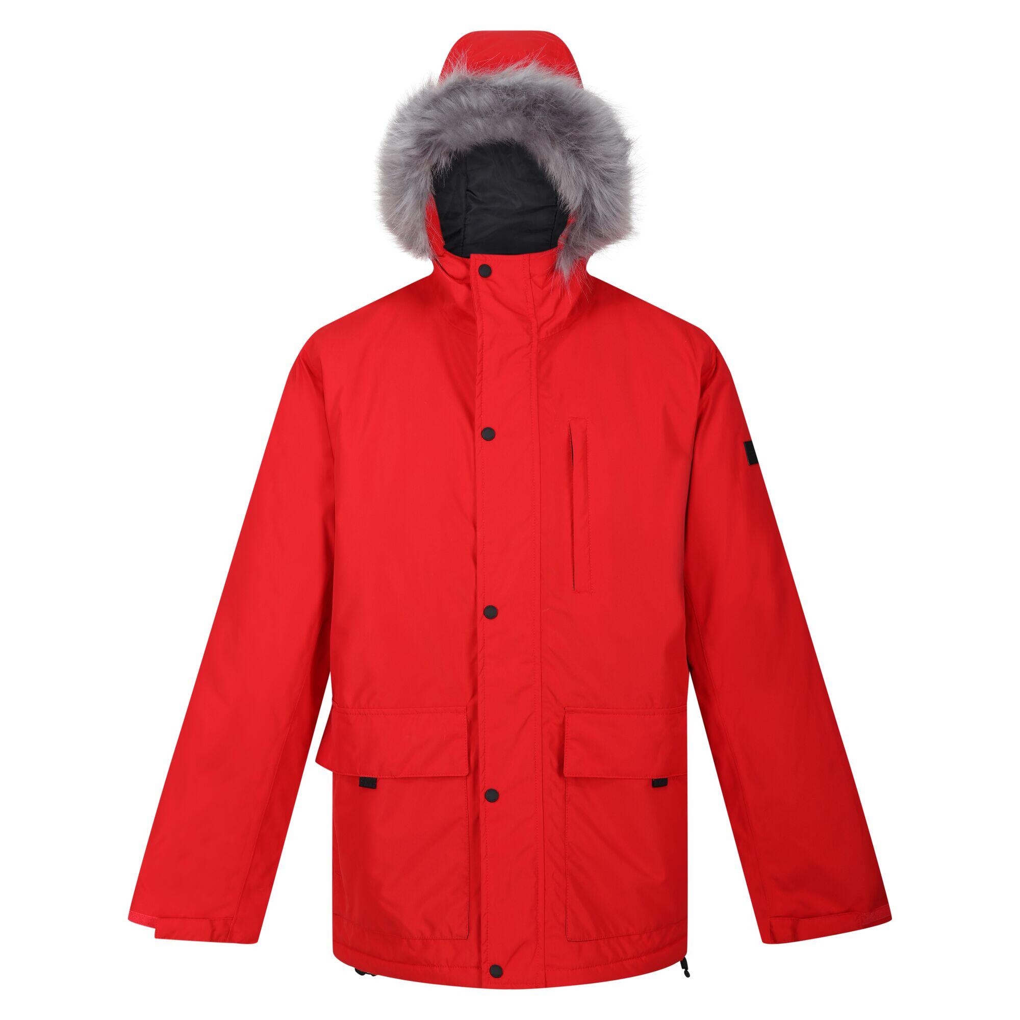 SALINGER Men's Waterproof Jacket (Danger Red)