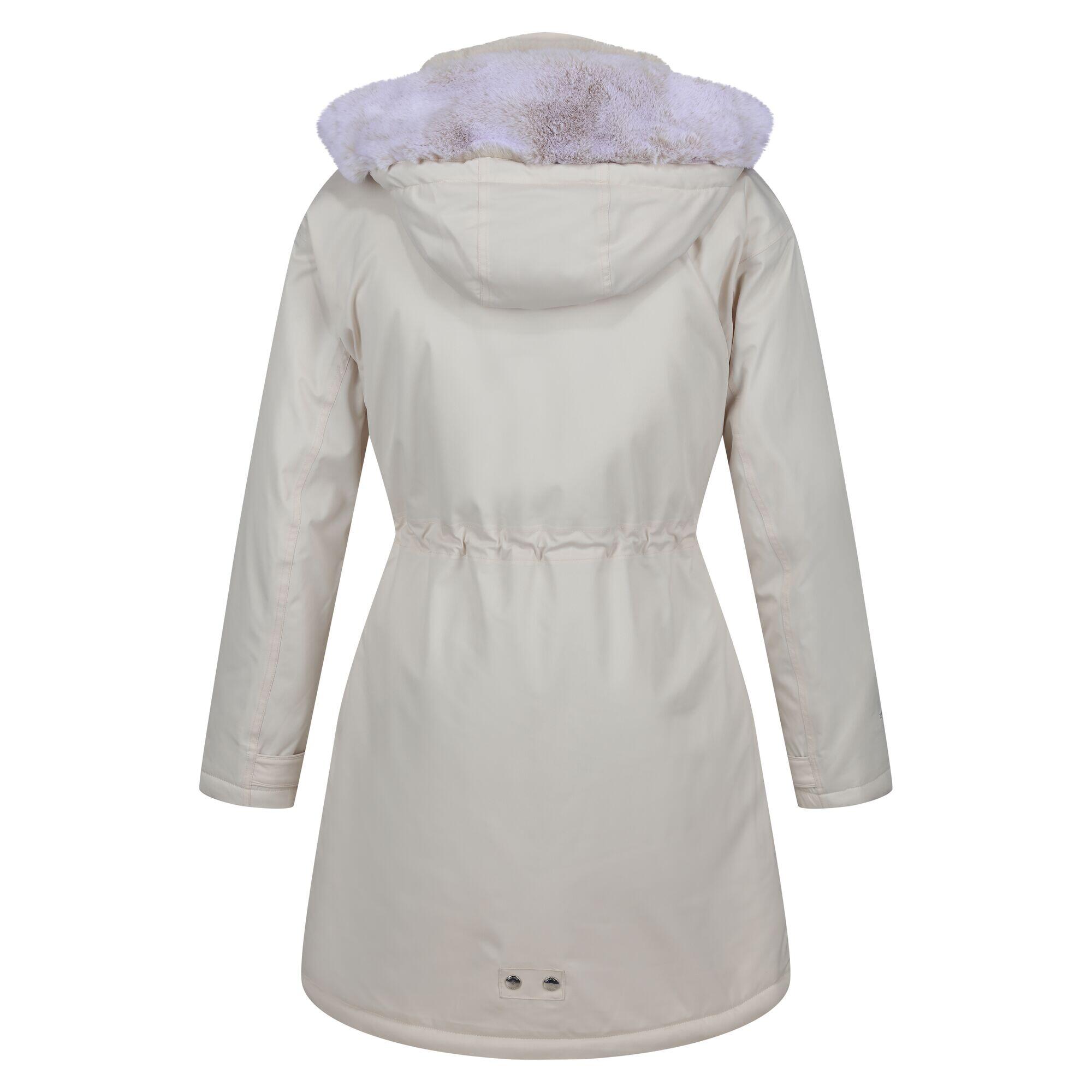 Giacca impermeabile SAMARIA da donna (beige chiaro)