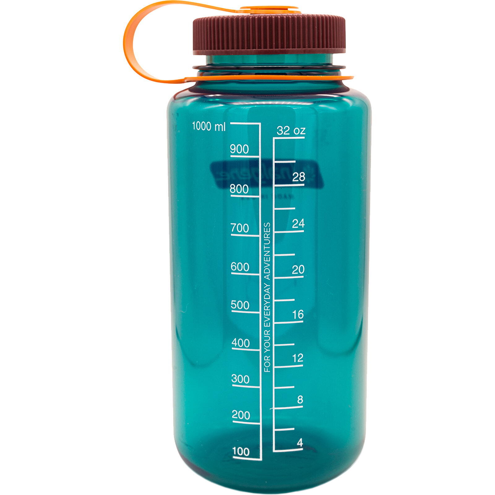 1L Wide Mouth Sustain Water Bottle - Made From 50% Plastic Waste - Aquamarine 2/3