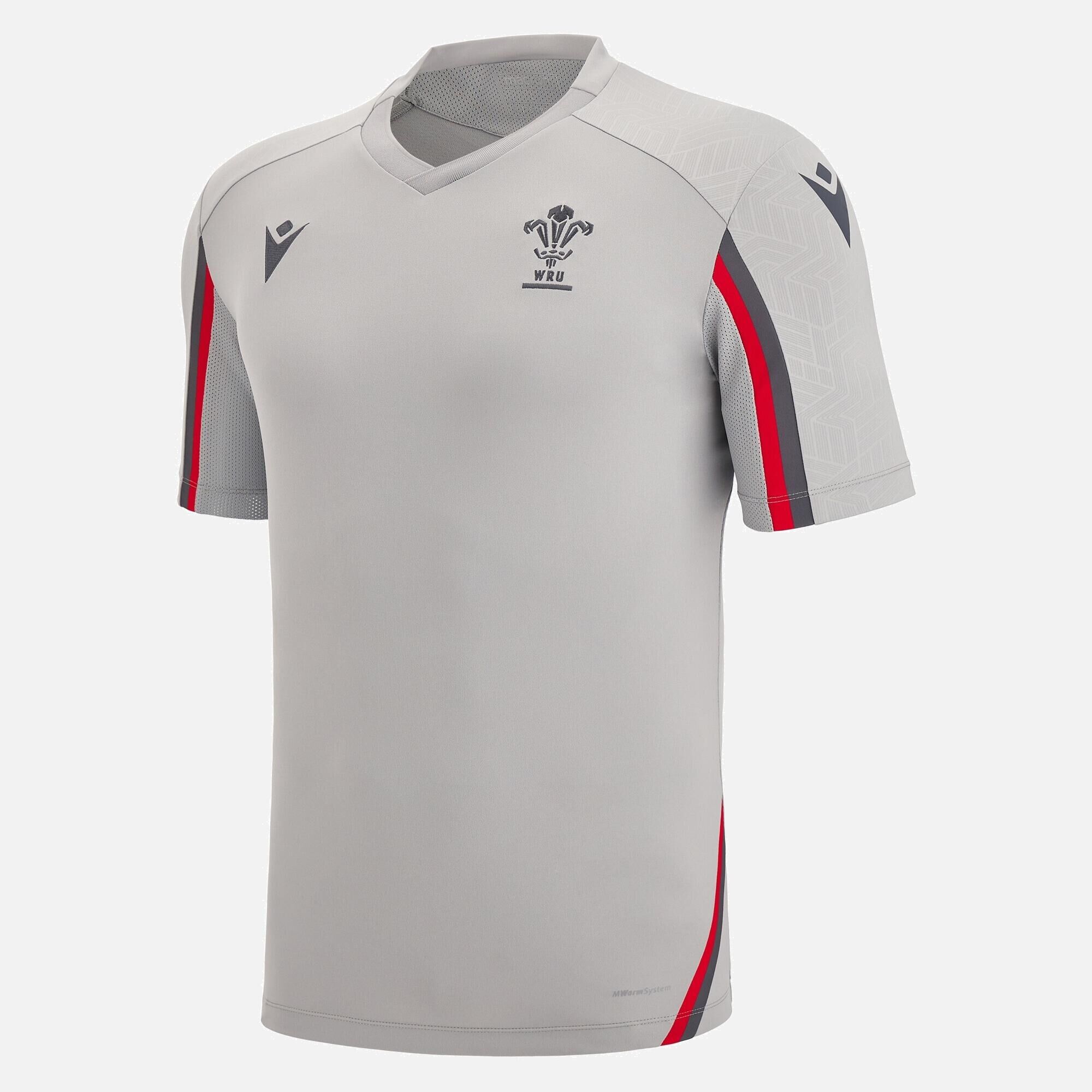 MACRON Macron Wales WRU Mens Player Training Shirt