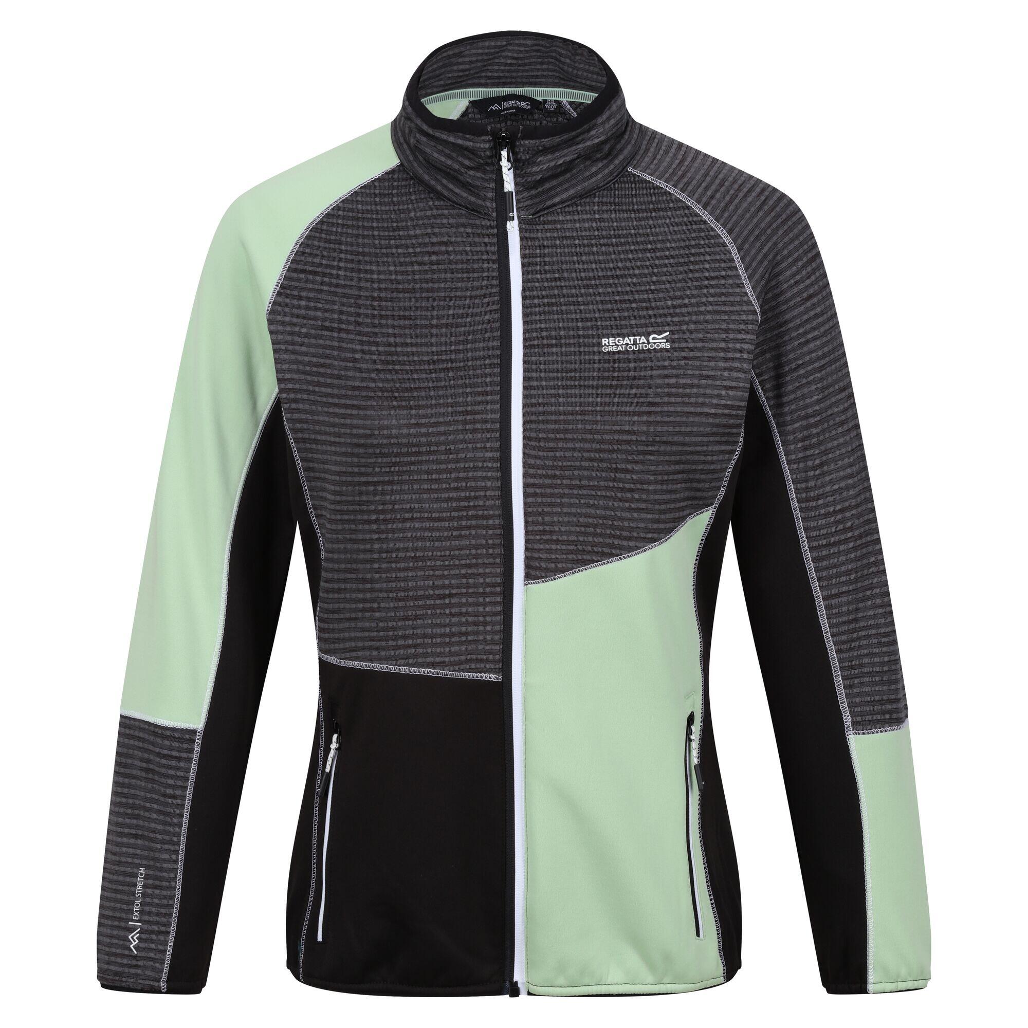 Women's YARE Jacket (Seal gray / Sweet mint)