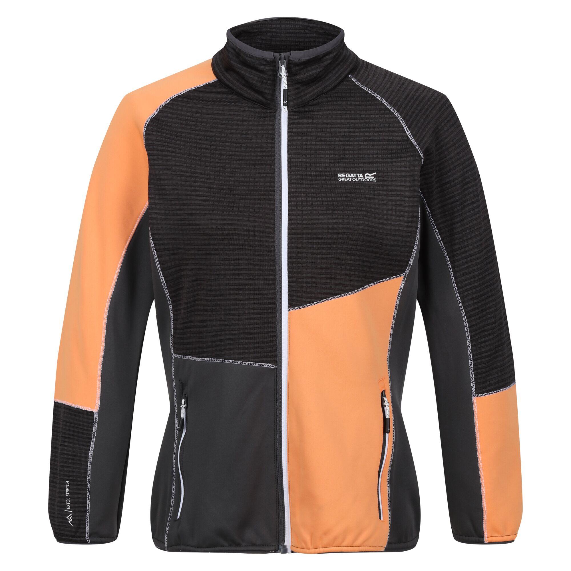 Women's YARE Jacket (Black / Light orange)