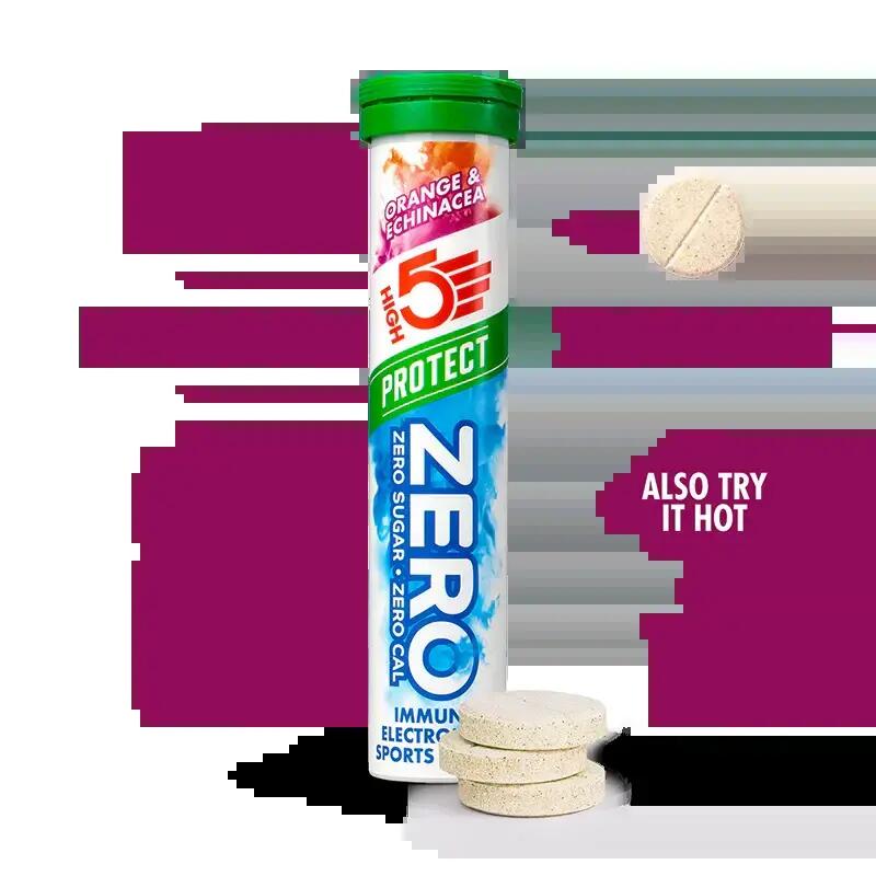 High5 Sports Nutrition Protect Zero 20 Effervescent Tablets Orange & Echinacea 3/3