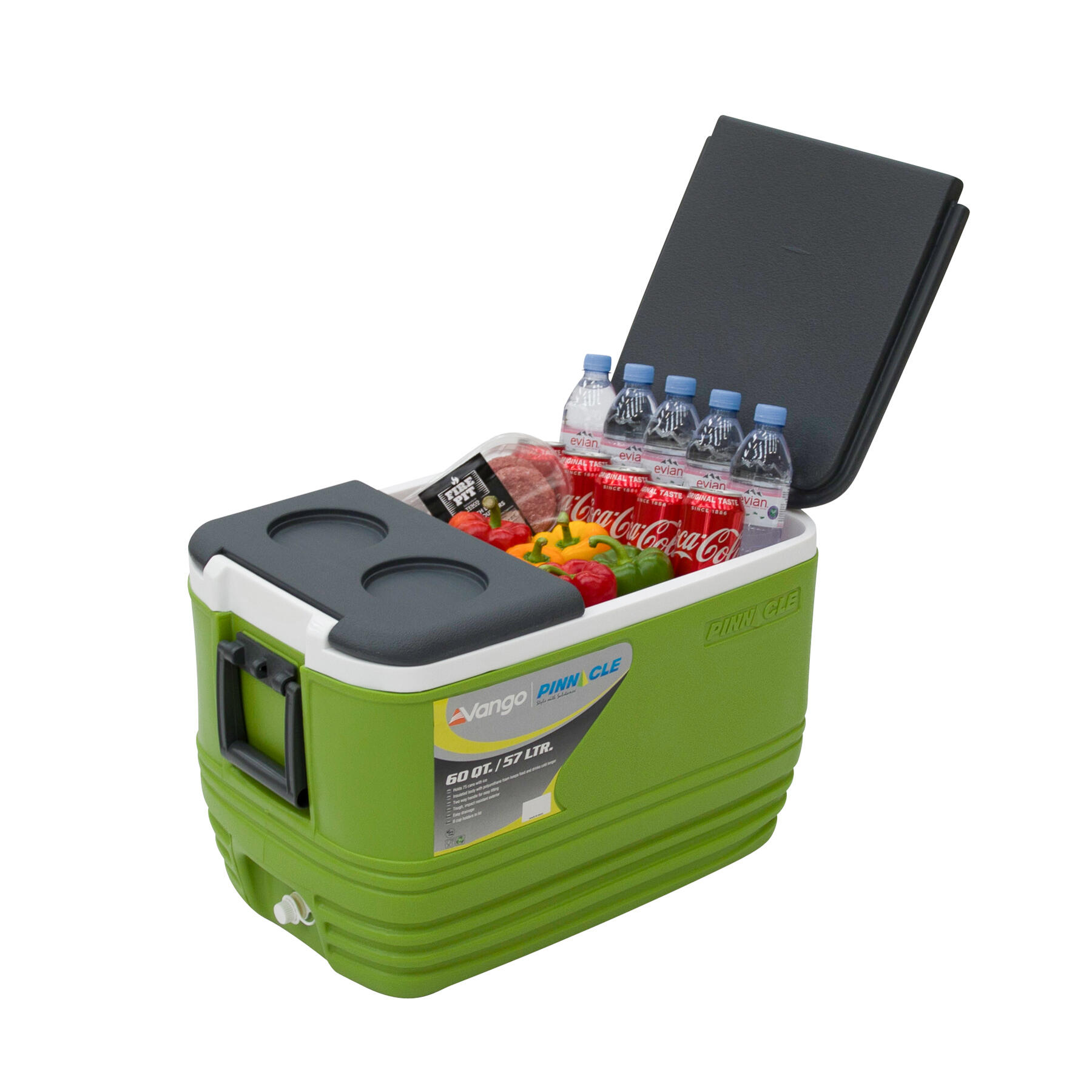 Vango Pinnacle  57L 80Hr Cooler, Green 2/3