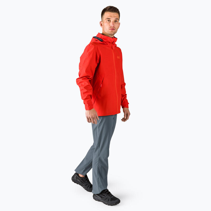 Jack Wolfskin Evandale hardshelljas voor heren