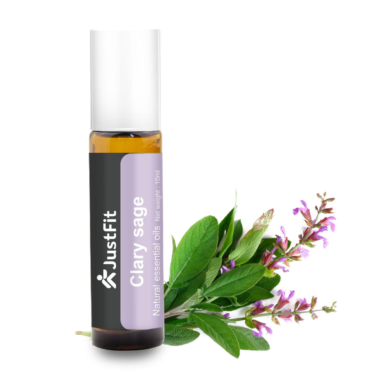 Roll-on aux huiles essentielles de sauge sclarée 10ml 2/5