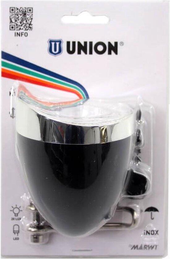 Union LED-Scheinwerfer Opoe Nabendynamo 20 Lux für sicheres Fahren 3/3