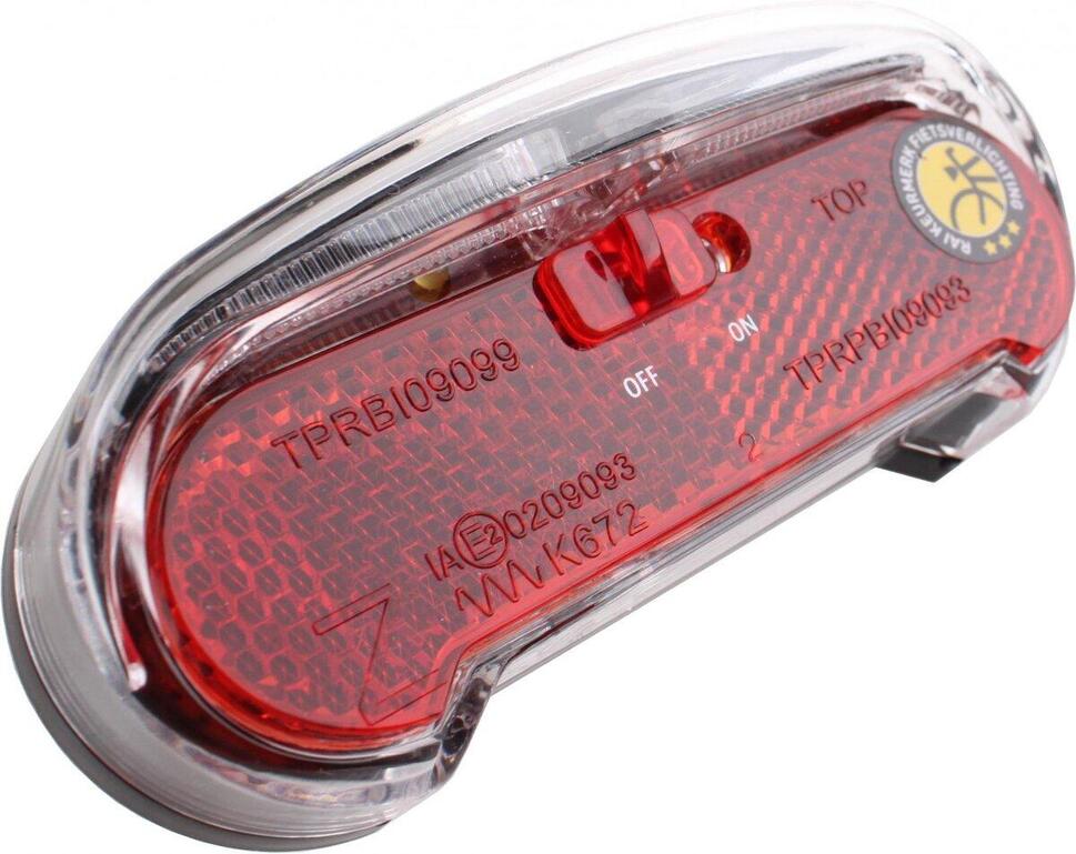 Lampa Tylna Riff Włącznik Akumulatorowy 80Mm