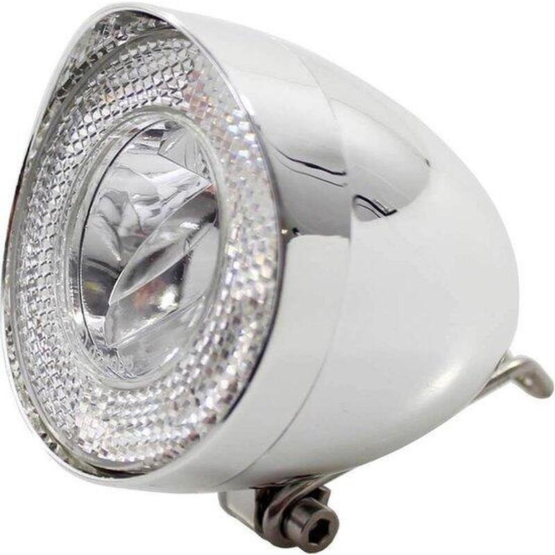 phare UN-4930 Retro dynamo 40 lux chrome