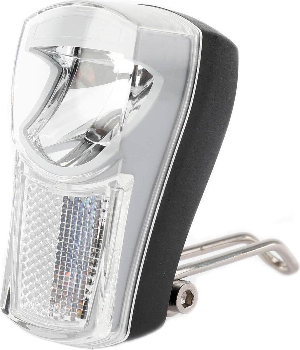 Faro anteriore IkziLight The Boss, 1 LED, con staffa e batterie. 3/4