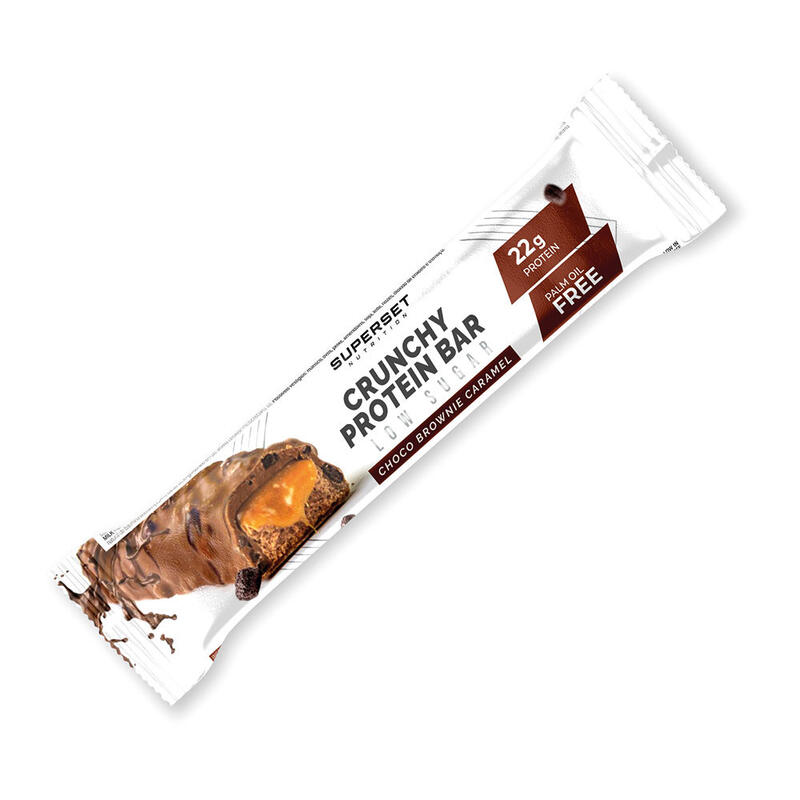 CRUNCHY PROTEIN BAR (15X64G) | Choco Brownie Caramel