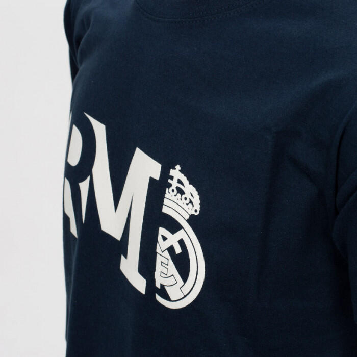 A nagybetűs Real Madrid kerek nyakú póló