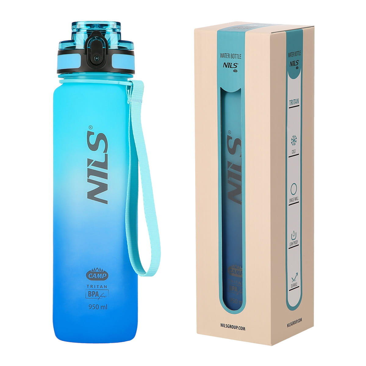 Bouteille en Tritan Nils Camp NCD04 2/7