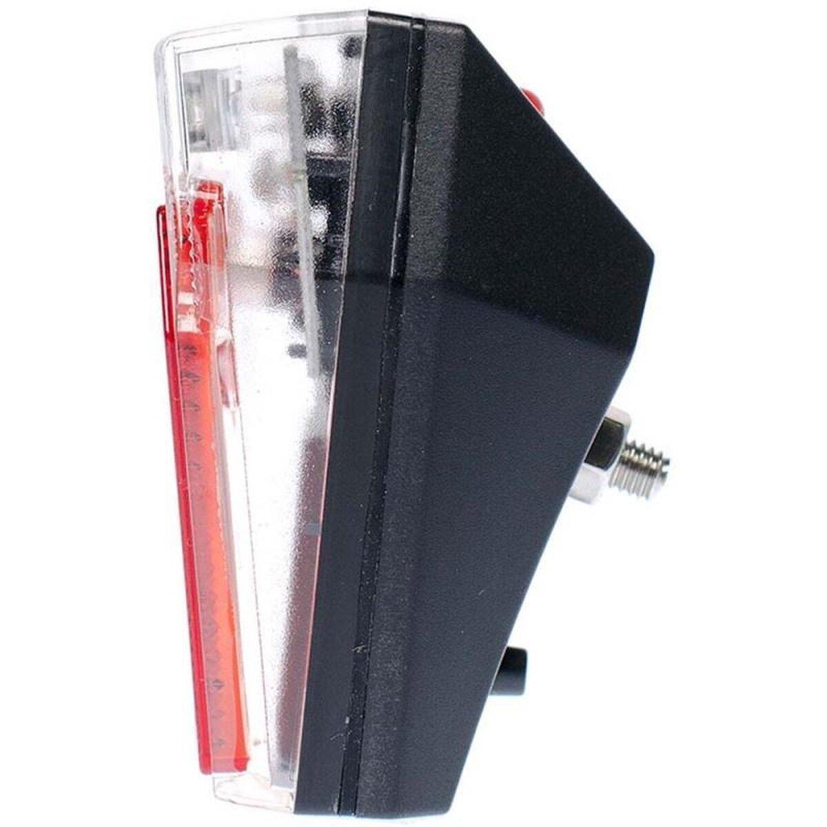 Simson Fanale Posteriore Mini a Batterie per Parafango Rosso. 3/5