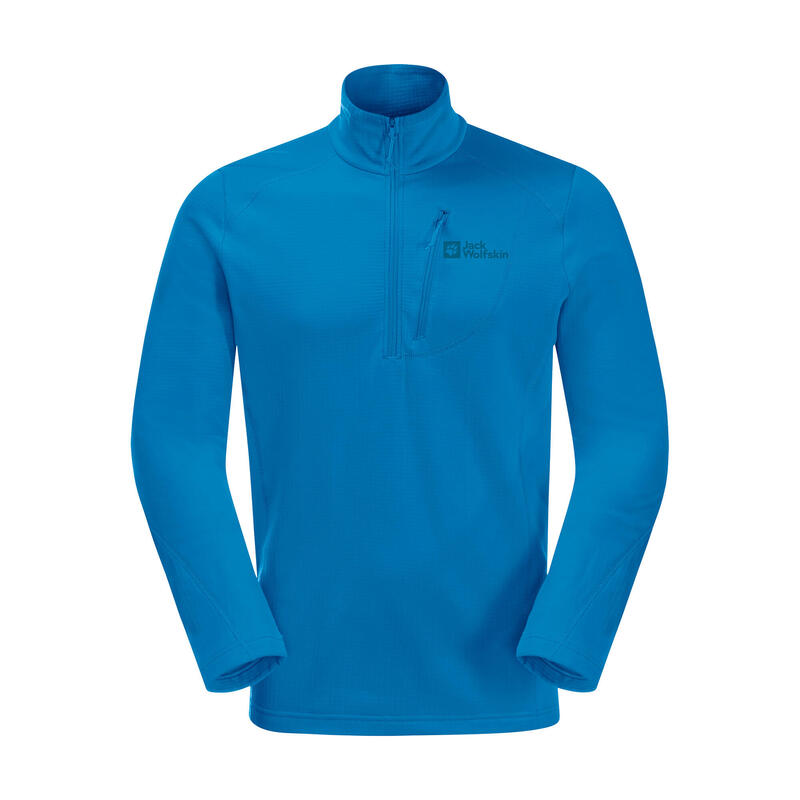 Hanorac pentru bărbați Jack Wolfskin Kolbenberg HZ fleece sweatshirt