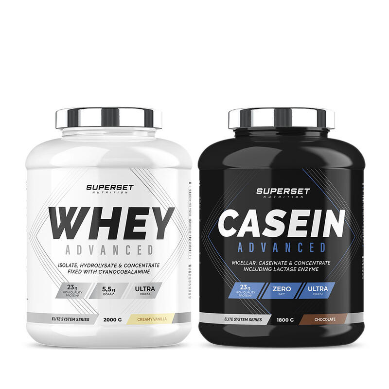 Programme Gain de Muscle Jour & Nuit | Whey Protéine | Caséine |