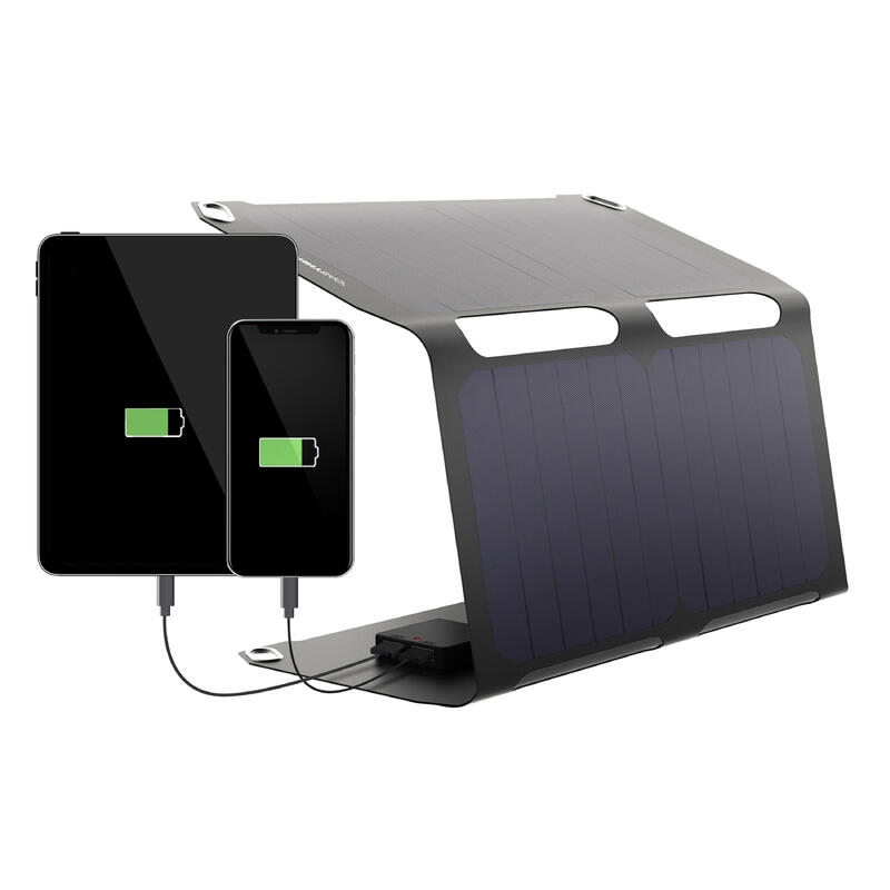 SUNBOOSTER 21 | Faltbares Solarpanel 21 Watt | Solarmodul | Externes Ladegerät