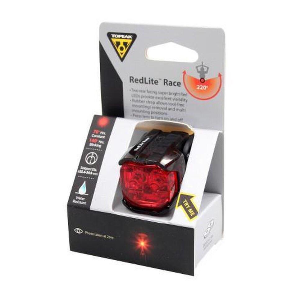 Lampa Tylna Redlite Race Na Akumulator W Kolorze Czarnym