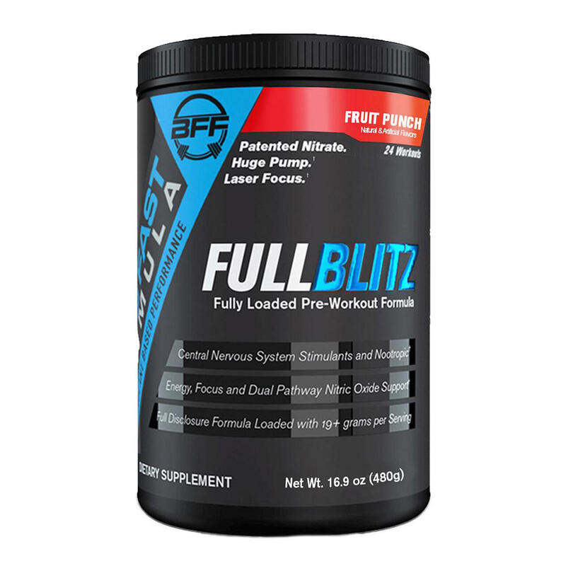 Preworkout VasoBlitz 465g BFF FFF Decathlon.ch
