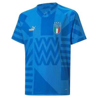 Heimtrikot prematch Kind Italie 2022