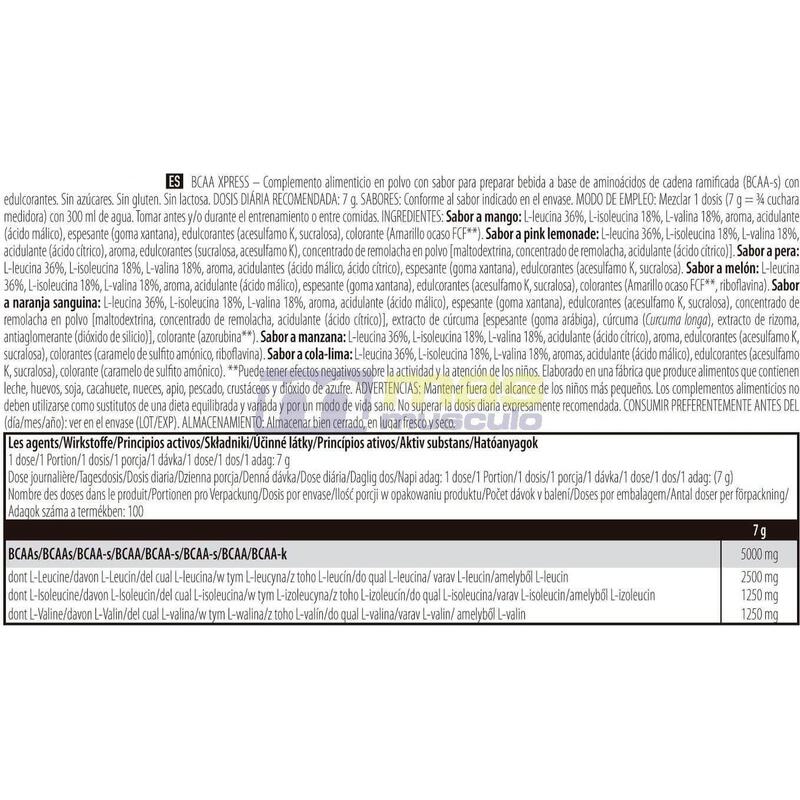 Bcaa - Bcaa Xpress (700g) - Mango