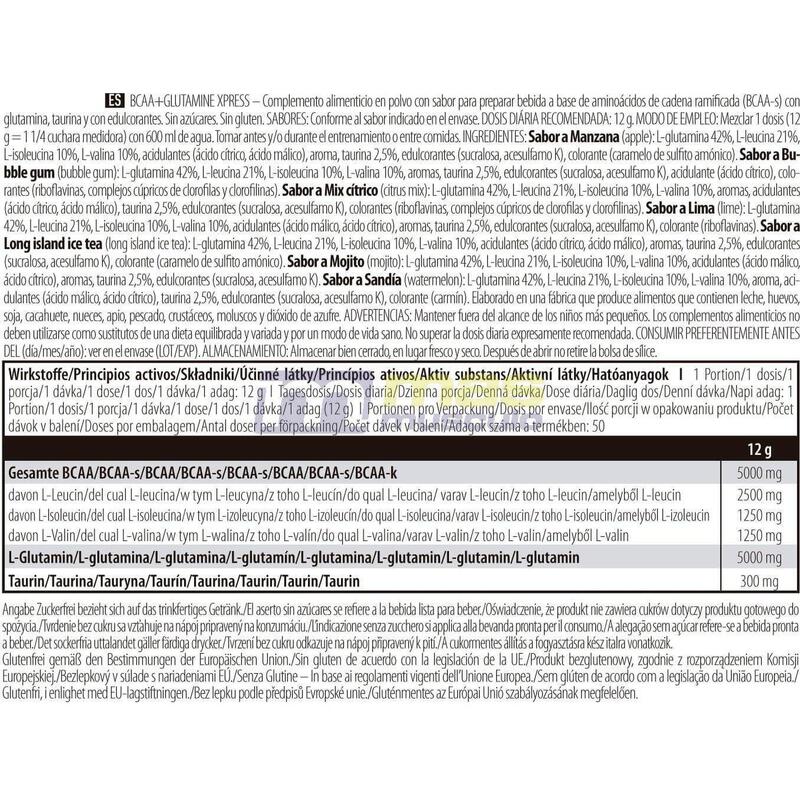 Scitec Nutrition BCAA + Glutamina Xpress 600 gr Decathlon