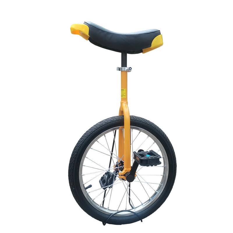 Funsport Eenwieler 18 inch Geel