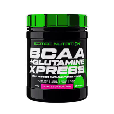 Bcaa + glutamine xpress - 300g long island scitec nutrition