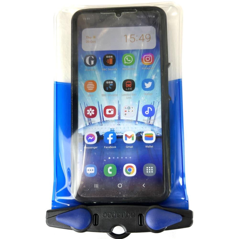 AQUAPAC Waterproof Phone Case Plus Blue