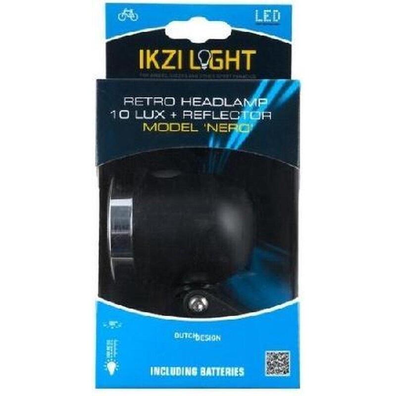 Light koplamp Nero batterij 10 lux zwart