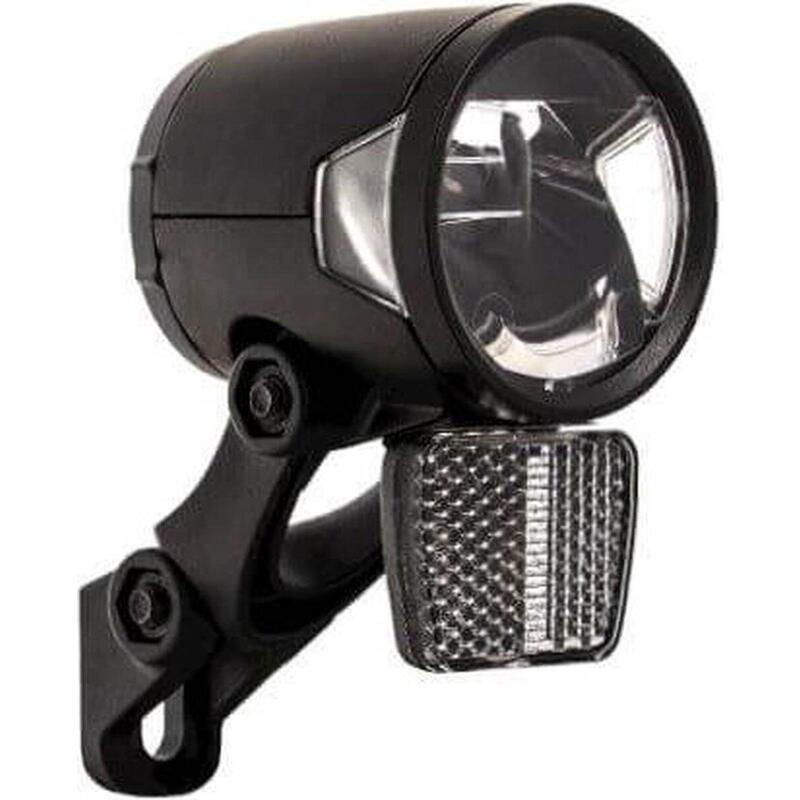 Phare H-Black MR8 E-bike 6-12V 180 lumen noir (boîte)