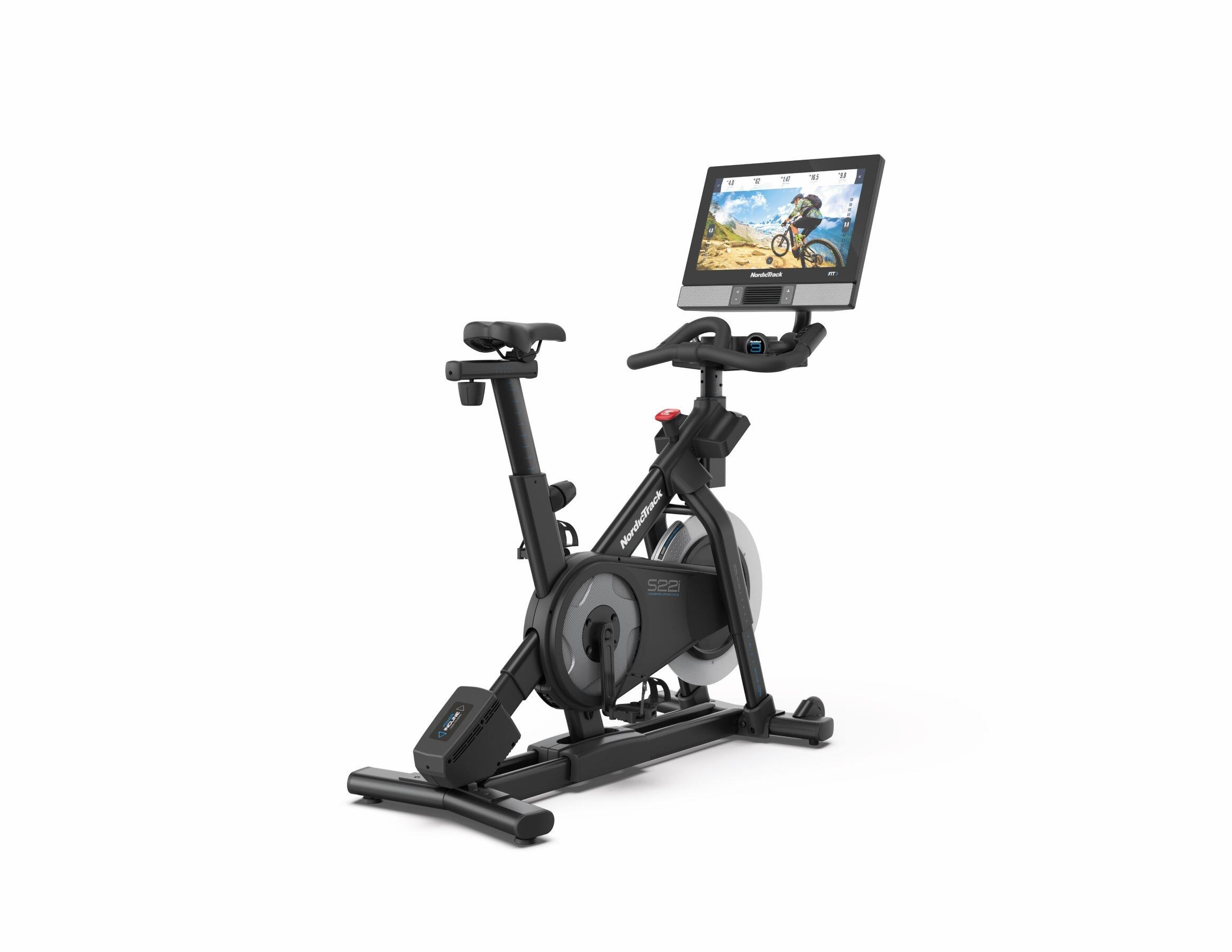 Hometrainer Studio S22i aangesloten iFIT 1/5