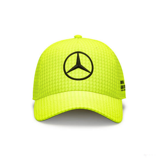 Mercedes Map F1 Lh Col Driver Bb Casquette Unisexe Jaune Fluo