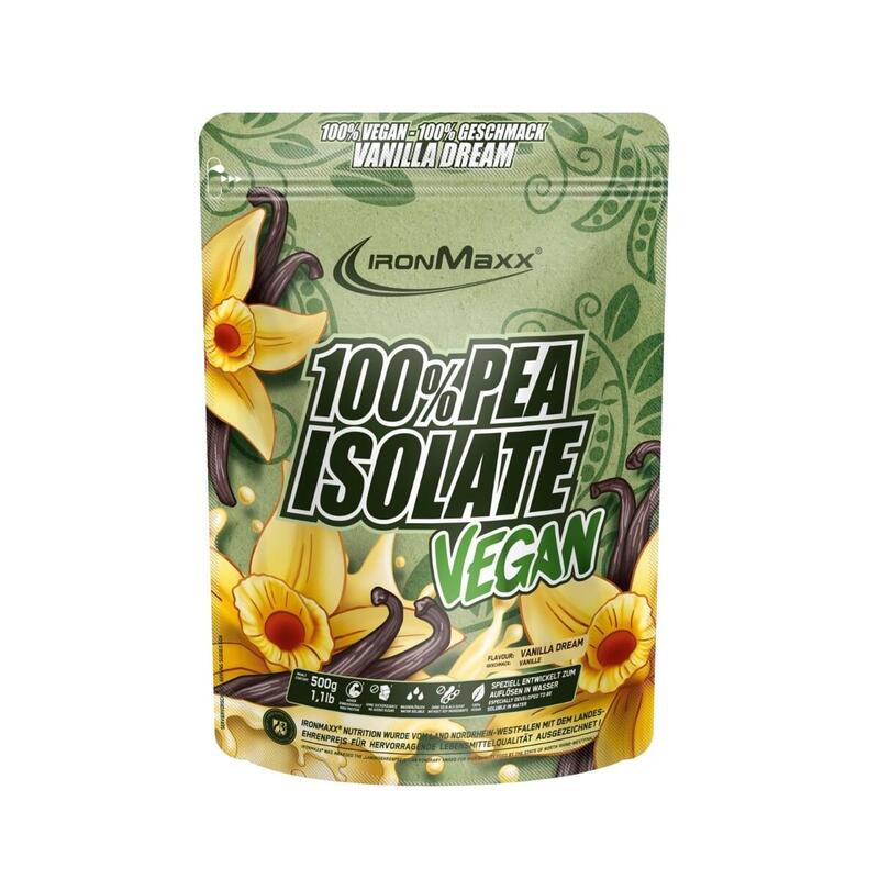 100% PEA Isolate Vegan 500g IronMaxx