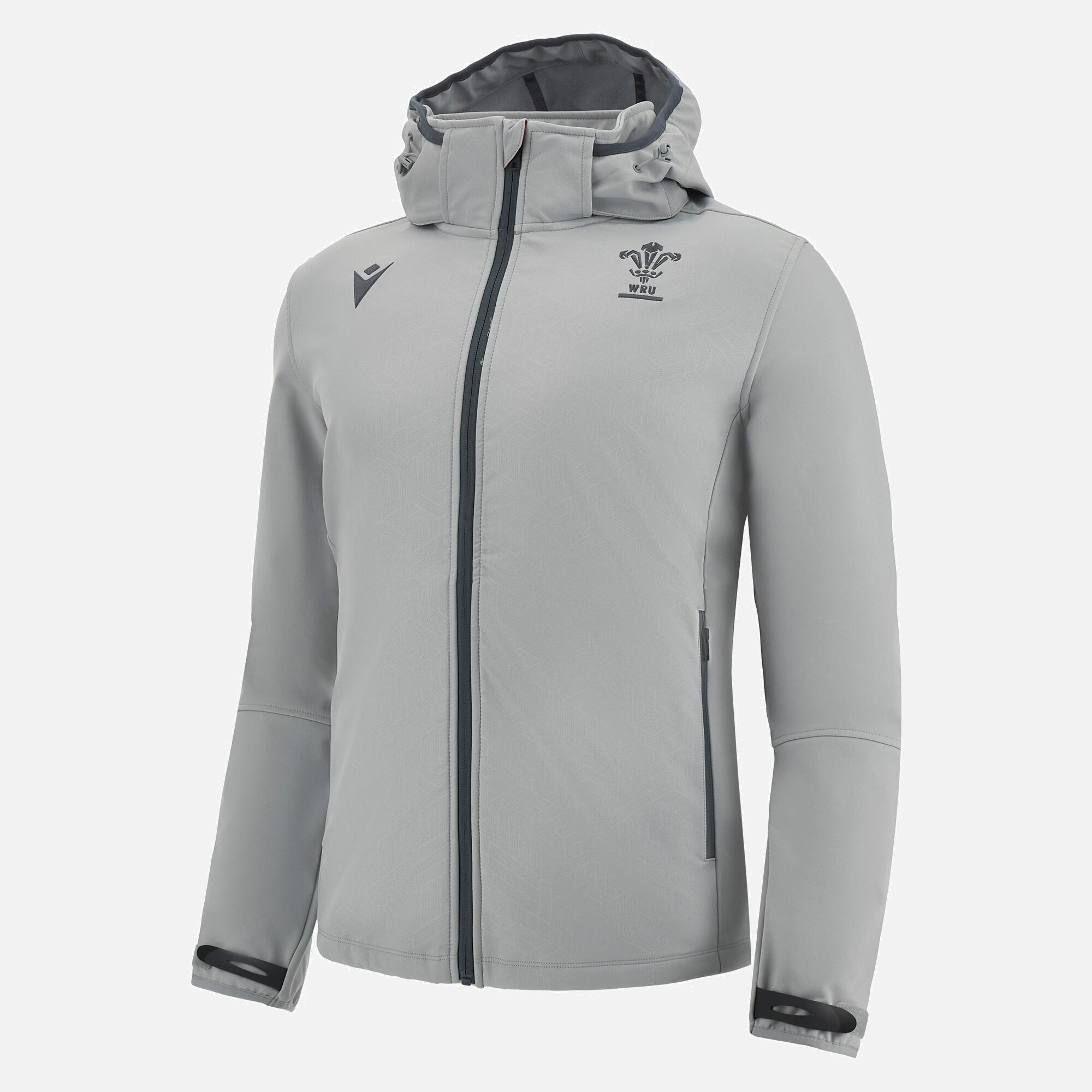 Wales WRU Mens Softshell Jacket 1/4