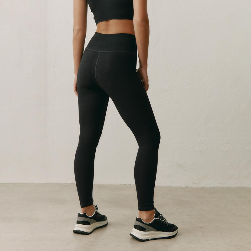 Legging desportivos Jari 7/8 das mulher Black Limba