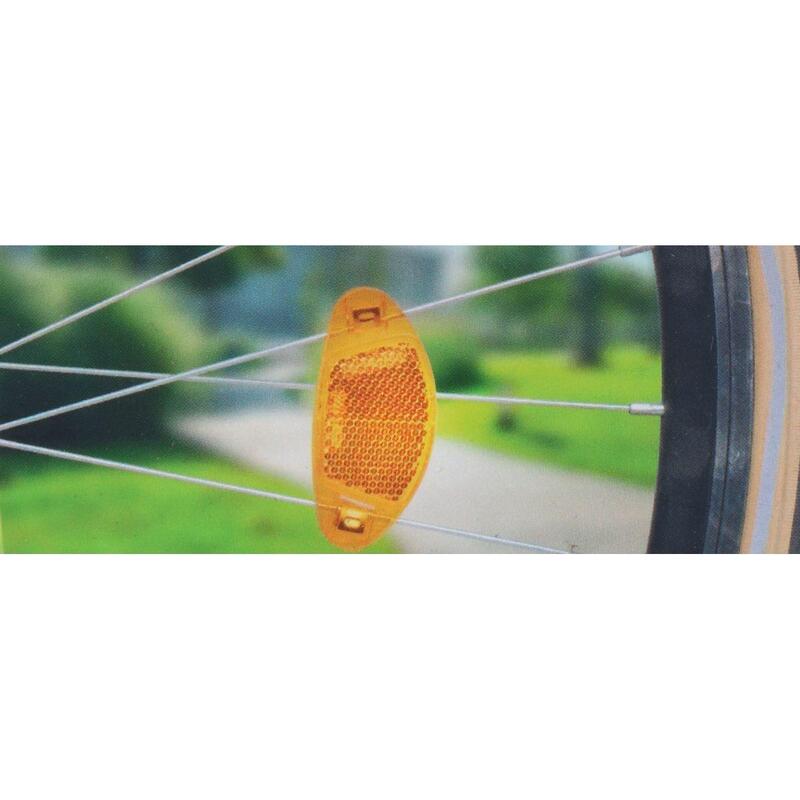 Odblaski na koła rowerowe Dunlop 4 szt.
