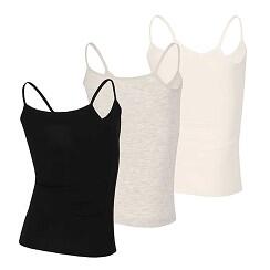 Apollo (Sports) | Chemise Filles | Multi Noir | Taille 134/140 | 6-Pack